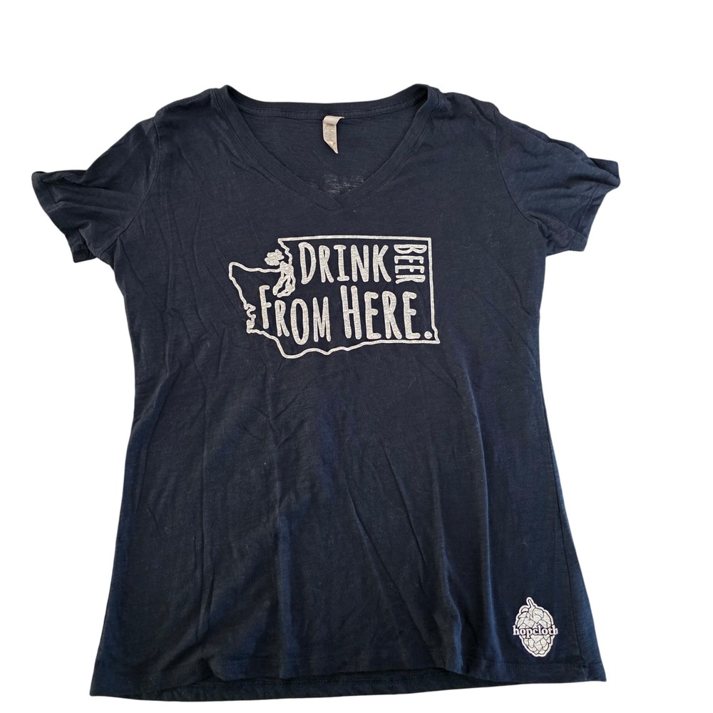 Fortside Brewing Company Vancouver WA Beer Graphic T-Shirt Womens XXL‎